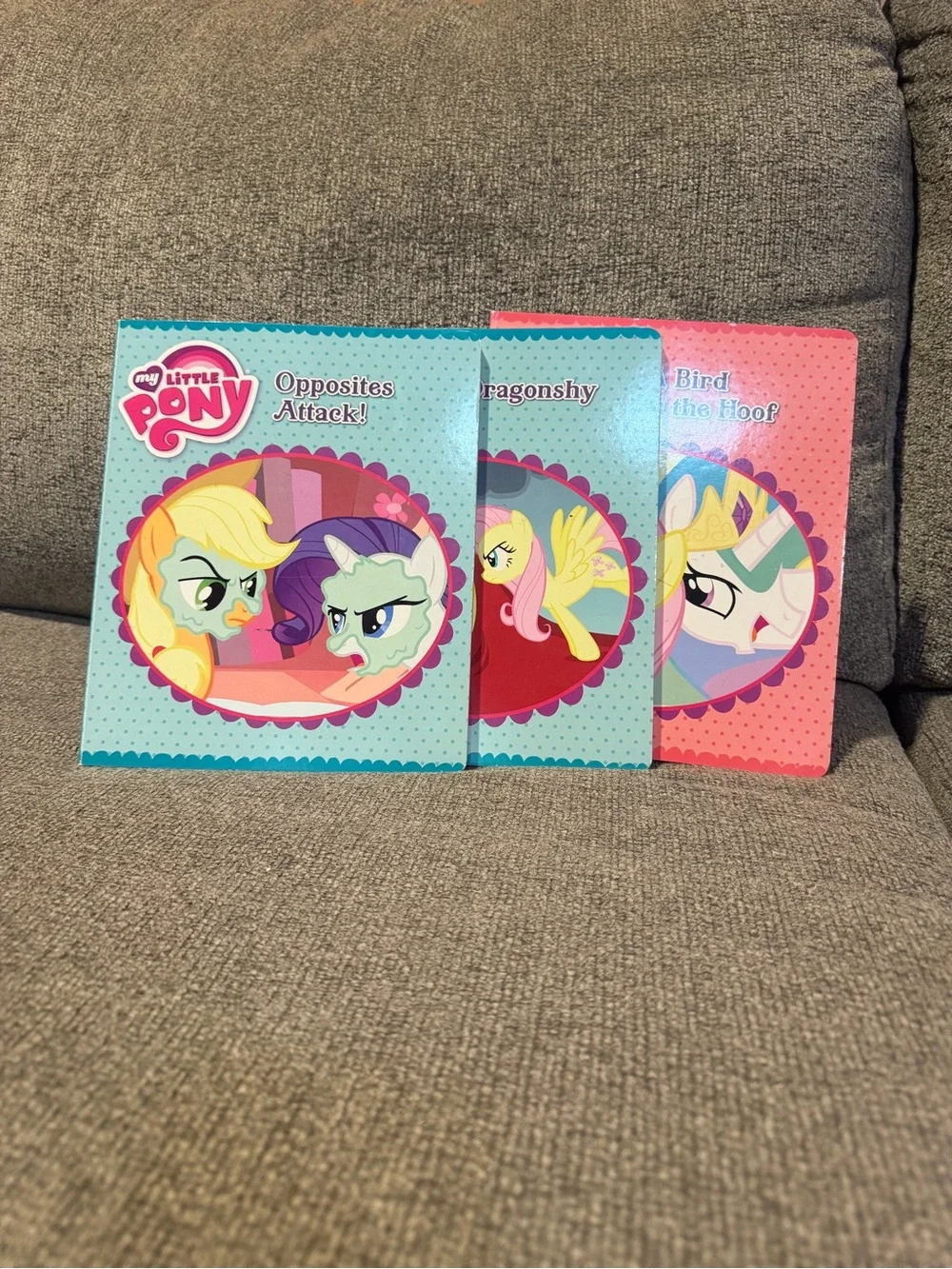 My Little Pony Set - 8 Board Books In Deluxe Slipcase Hardcover - Complete Set
